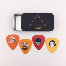 Gorillaz House Of Kong Mountain Guitar Pick Set + Tin Damon Albarn Jamie Hewlett picture