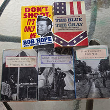 Lot Of 5 War Hard Cover Books WW2 World War picture