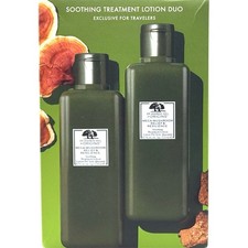 Origins Mega Mushroom Relief & Resilience Soothing Lotion Duo 13.4 oz New In Box picture