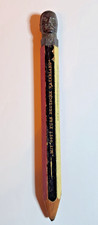 Antique German Kaiser Wilhelm II Patriotic Giant Pencil Metal Bust Ges Gesch picture