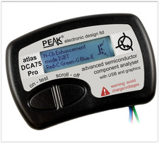 Atlas DCA75 Semiconductor Tester with Curve Tracing Capability on a PC,  picture