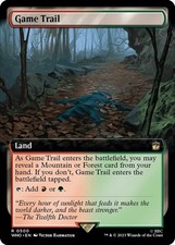 Game Trail (Extended Art) #500 *Foil* (NM) (WHO) MTG picture