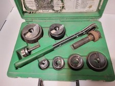 Greenlee 7238SB Slug-Buster 1/2” Thru 2” Conduit Knockout Punch Set w Ratcheting picture