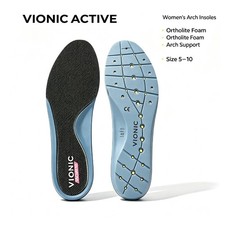 New Vionic Active Women's Arch Insoles Ortholite Women's Size 5-10 picture