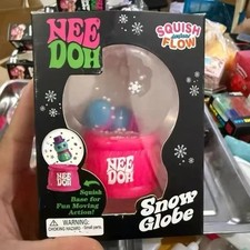 Nee-Doh-Snow Globe , Squishy Christmas Flow Snow Globe Squeeze Toy, picture
