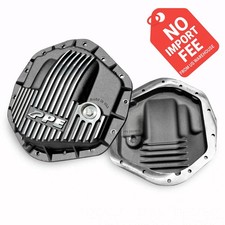 PPE Heavy Duty Brushed Aluminum Rear Differential Cover For 01-19 GM 2500/3500. picture