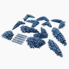 Building Rubble Set (large), Fully Assembled Battlefield Terrain Debris Miniatur picture