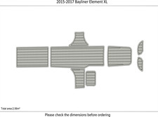 2015-2017 Bayliner Element XL DuraEVA EVA Foam Boat flooring picture