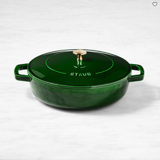 Staub x Smitten Kitchen Enameled Cast Iron Braiser 4 Qt Dutch Oven picture