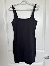 BNWT SKIMS Signature Swim Tank Dress Onyx Size Large  picture