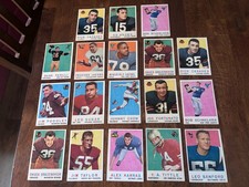 1959 Topps Football Card Rookie Star Lot VINTAGE Set Build AMAZING Condition picture