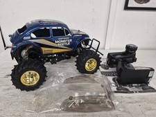 Tamiya Custom Monster Beetle RTR W FlySky Shelf Queen Brushless Upgraded Shocks picture