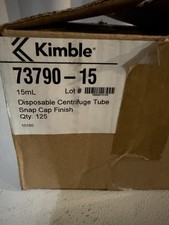 Kimble 73790-15 Conical Centrifuge Tube 15ml Glass Snap Cap Finish picture