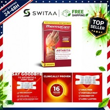 ThermaCare Arthritis Heat Wraps for Hands, Wrists & Knees, 8-Hour Drug-Free picture