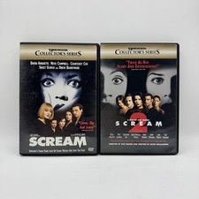 Dimensions Collectors Series Scream & Scream 2 DVD PRE OWNED RARE OOP Halloween picture