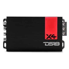 DS18 X4 Ultra Compact Class D 4 Channel Powersports Marine Speaker Amplifier Amp picture