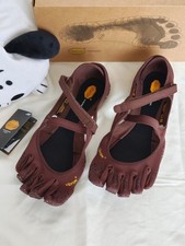 Vibram FiveFingers Women's V-Soul Chestnut Brown Barefoot Yoga Gym Sneaker picture