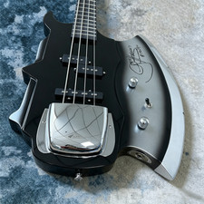Ship US 4 String  Axe Gene Simmons Electric Bass Guitar Rosewood Fingerboard picture