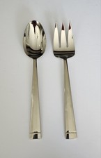 Vintage Dansk International Serving Set Spoon & Fork BS Japan Stainless Flatware picture