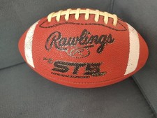 Vintage Rawlings ST5 Leather Football Official Size Nice picture