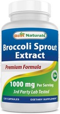 Best Naturals Broccoli Sprouts Extract 1000 mg 120 Capsules picture