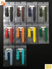 For IWC Pilot Mark XX XVll XVlll FKM Quick Release Rubber Watch Strap 20*18mm 41 picture