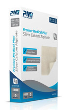 Premier Medical Plus Silver Calcium Alginate Wound Care 4x5 (Box of 10) picture