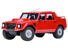 LAMBORGHINI LM002 ROSSO SIVIGLIA RED 1/18 MODEL CAR BY AUTOART 74551 picture