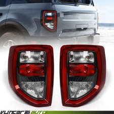 2P For Ford Bronco Sport 2021-2026 LED Tail Lights Brake Lamps Replacement LH RH picture