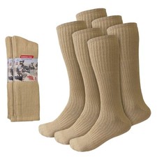 6-12 Pairs Men's Army Military Boot Socks Combat Trekking Hiking Size 10-13 picture