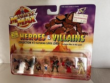 VTG 90s Mighty Max Heroes Villains #2 Bluebird Toys 1994 Mattel LAVA LORD SEALED picture