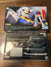 RG 1/144 RX-78-2 Gundam Ver.2.0 with P-Bandai RG Weapons Set New picture