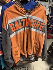 Vintage Baltimore Orioles Mirage MLB Jacket Mens XL RARE picture