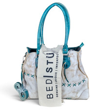 Bed Stu Bruna Nectar Lux Arctic Teal NWT ($300)  $240  picture