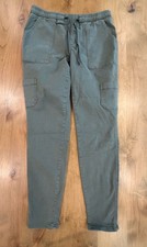 Maurices Olive Green Drawstring Cargo Jogger Pants Medium picture