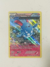 Pokemon TCG Azumarill XY Primal Clash 104/160 Holo Rare English 2015 100 HP picture