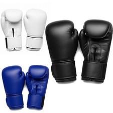 Boxing Gloves for Men Women MMA Sparring Gloves Muay Thai Kickboxing PU leather picture