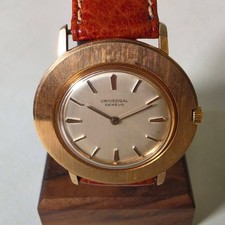 Vintage Universal Geneve Disco Volante 34mm Cal 620 Serviced Dress Watch picture