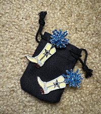 Bauble Bar Dallas Cowboys Earrings picture