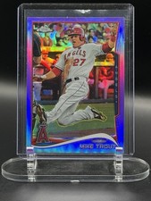 2014 Topps Chrome - Mike Trout #1 Purple Refractor picture