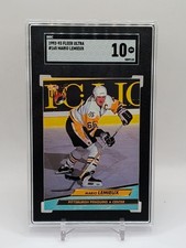 1992-93 Fleer Ultra #165 Mario Lemieux SGC 10 💎 Pristine 🔥 picture