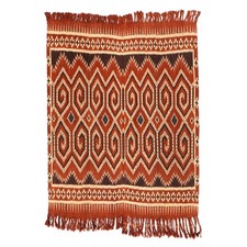 Vintage Traditional Tana Toraja Sekomandi Ikat Wall Hanging/Blanket. Sulawesi picture