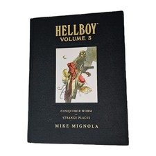 Hellboy Volume #3 First Library Edition 2009 Conqueror Worm, Strange Places picture