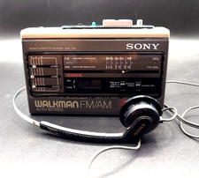 Sony Walkman WM-F59/69 AM/FM Portable Cassette Player Tested Made in Japan picture