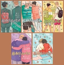Heartstopper Volume 1-5  By Alice Oseman Paperback .. picture