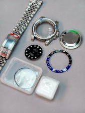 DIY SET for 3285 Movement watch case + dial + hands + Stainless Steel Strap 40mm picture