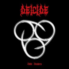 DEICIDE Bible Bashers BANNER HUGE 4X4 Ft Fabric Poster Tapestry Flag album cover picture