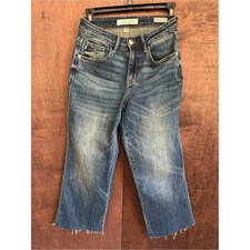 Judy Blue Medium Faded Blue Wide Leg Jeans picture