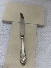 Wallace Sir Christopher Sterling Silver 9 3/4” Dinner Knife French Blade picture