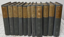 Victor Hugo’s Works Novels 11 Volume Lot 1894, Hardcover Limited Cabinet Edition picture